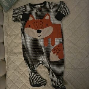 Gerber Black and Orange Fox One Piece